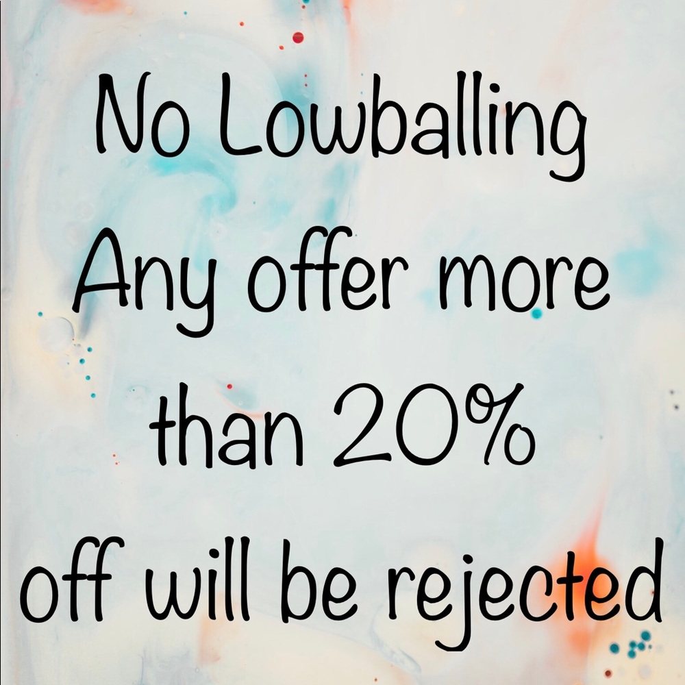 No Lowballing